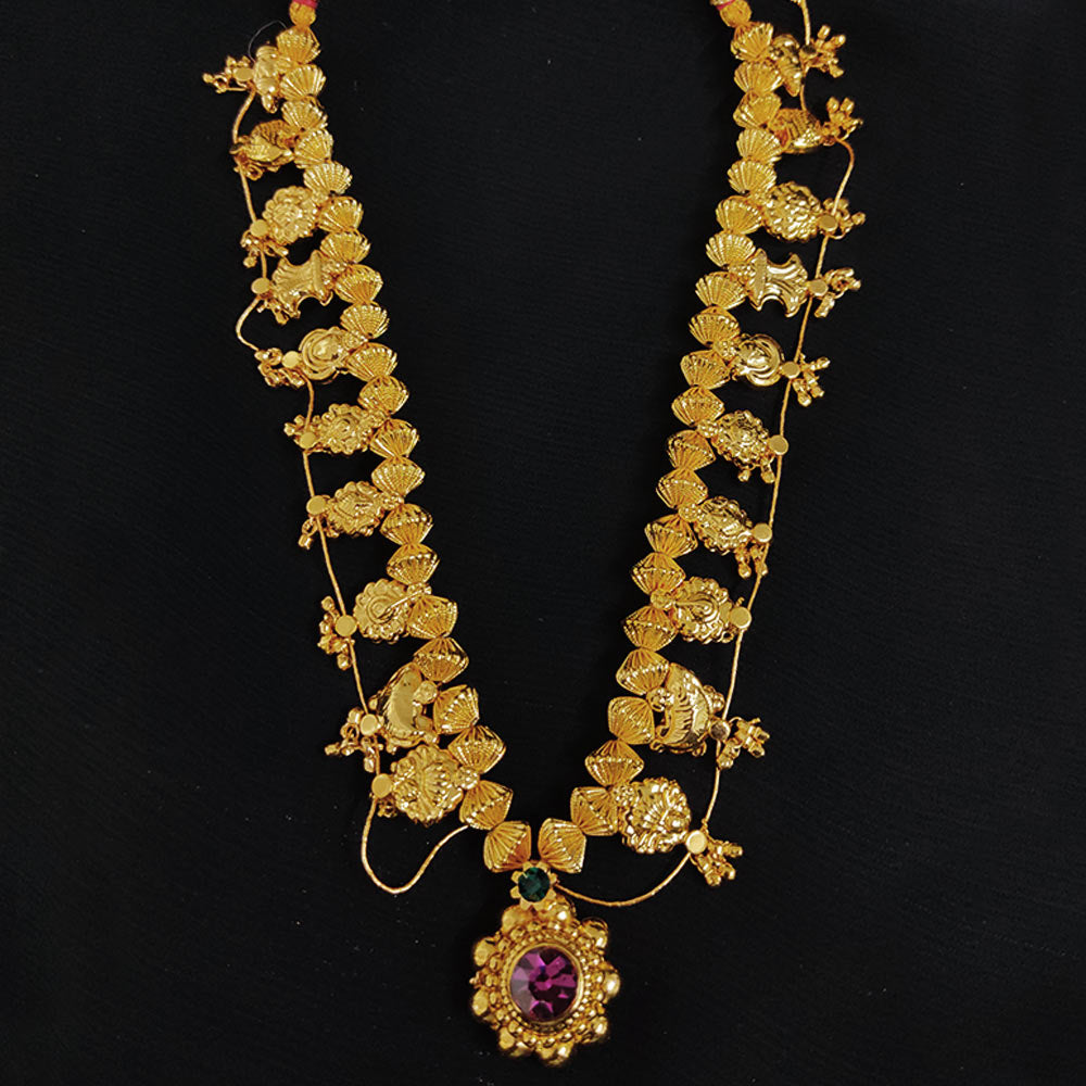 Popular Gold Mart - Thushi is a Traditional Maharashtrian jewellery from  Peshwa dynasty. Maharashtrian jewellery is particularly known for its  gracefulness. Thushi Necklaces have become very popular among style  conscious ladies and